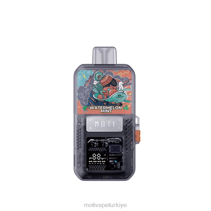 karpuz nane 000H78 - Moti vape for sale MOTI Go Pro tek kullanımlık kapsül+cihaz