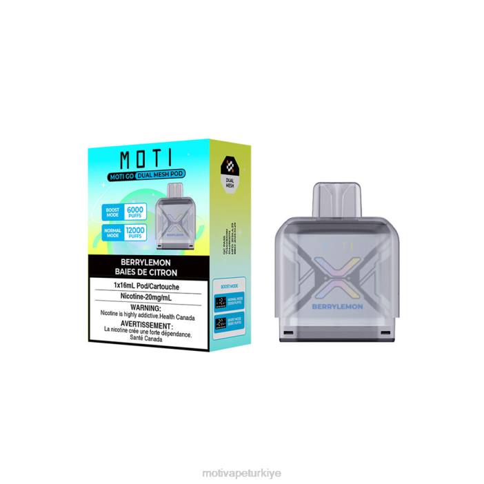 dut limonu 000H90 - Moti vision elektronik sigara MOTI Go Pro tek kullanımlık kapsül