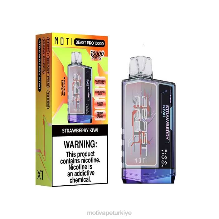 çilek kivi 000H51 - Moti vape price MOTI Beast Pro tek kullanımlık elektronik sigara (%5, 10000 nefes)