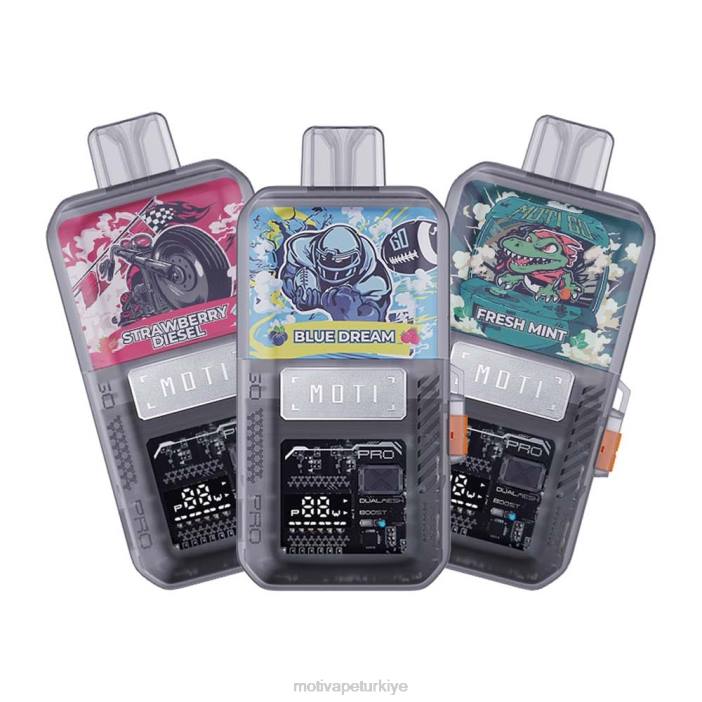 taze nane 000H16 - Moti vape ankara MOTI Go Pro tek kullanımlık elektronik sigara (%5, 12000 nefes)
