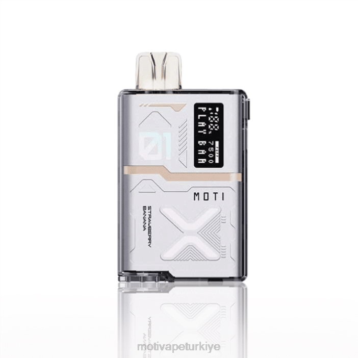 çilek Muz 000H55 - Moti vape amazon MOTI Play Bar 7500 tek kullanımlık elektronik sigara (%5, 7500 nefes)