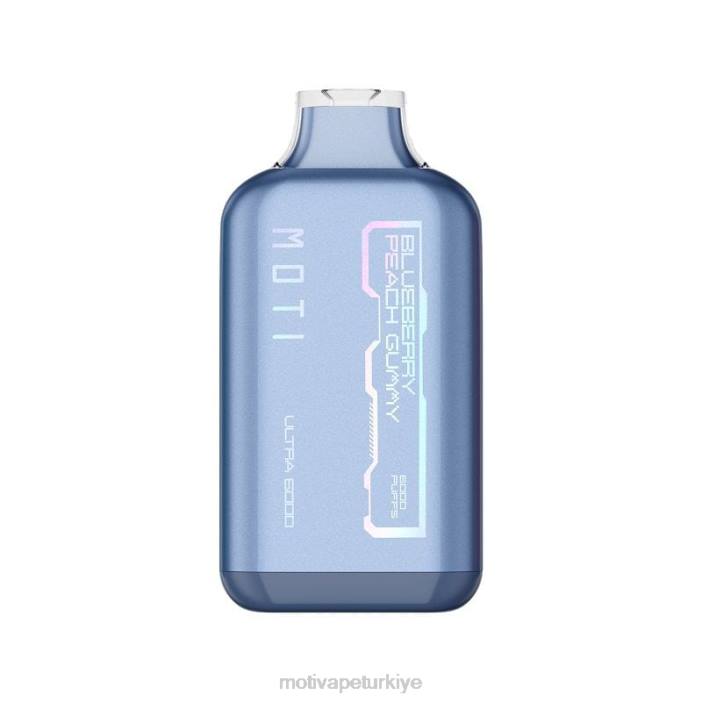 mavi razz buz 000H27 - Moti vape pods Türkiye MOTI Ultra tek kullanımlık elektronik sigara (%5, 6000 nefes)