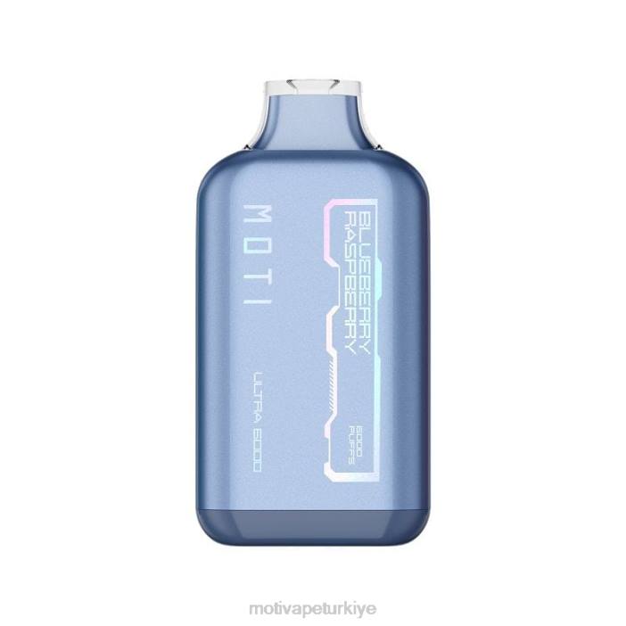 mavi razz buz 000H27 - Moti vape pods Türkiye MOTI Ultra tek kullanımlık elektronik sigara (%5, 6000 nefes)
